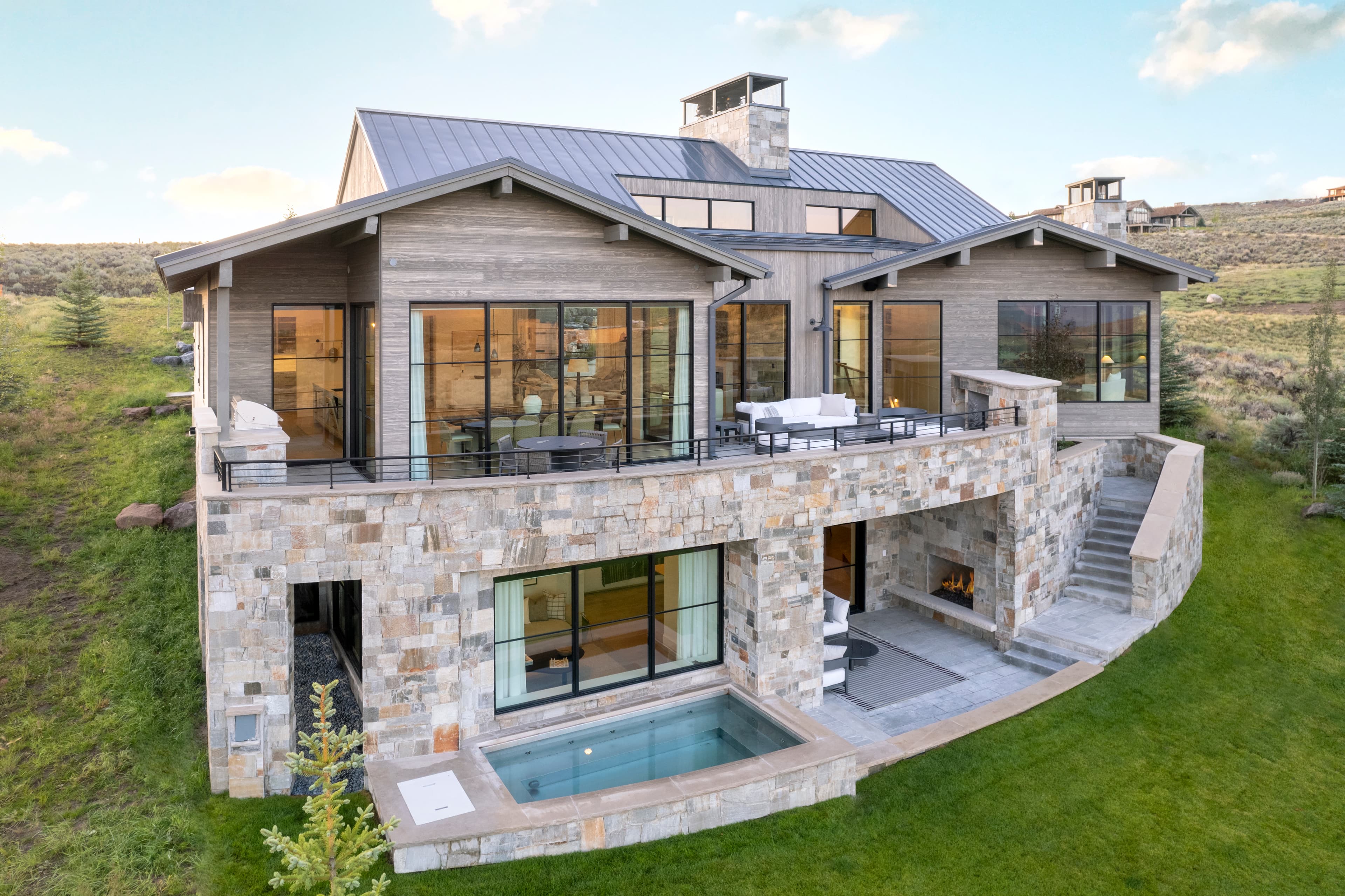 New construction Utah home with EPIC windows and doors