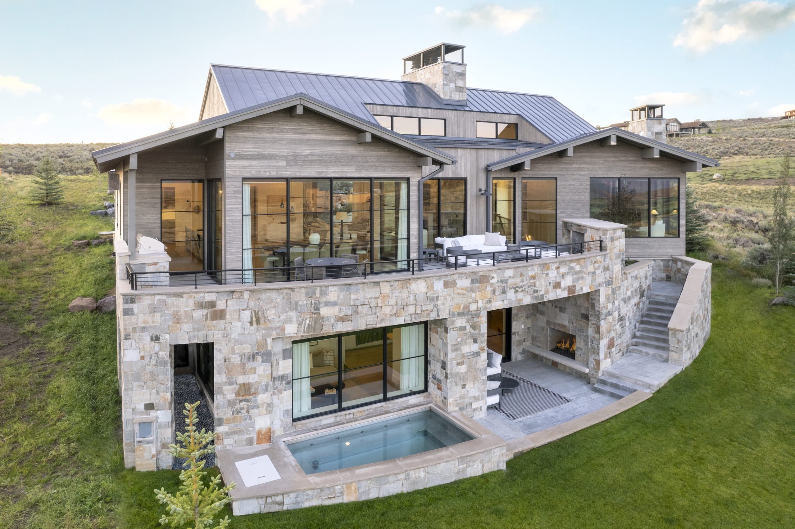 New construction Utah home with EPIC windows and doors
